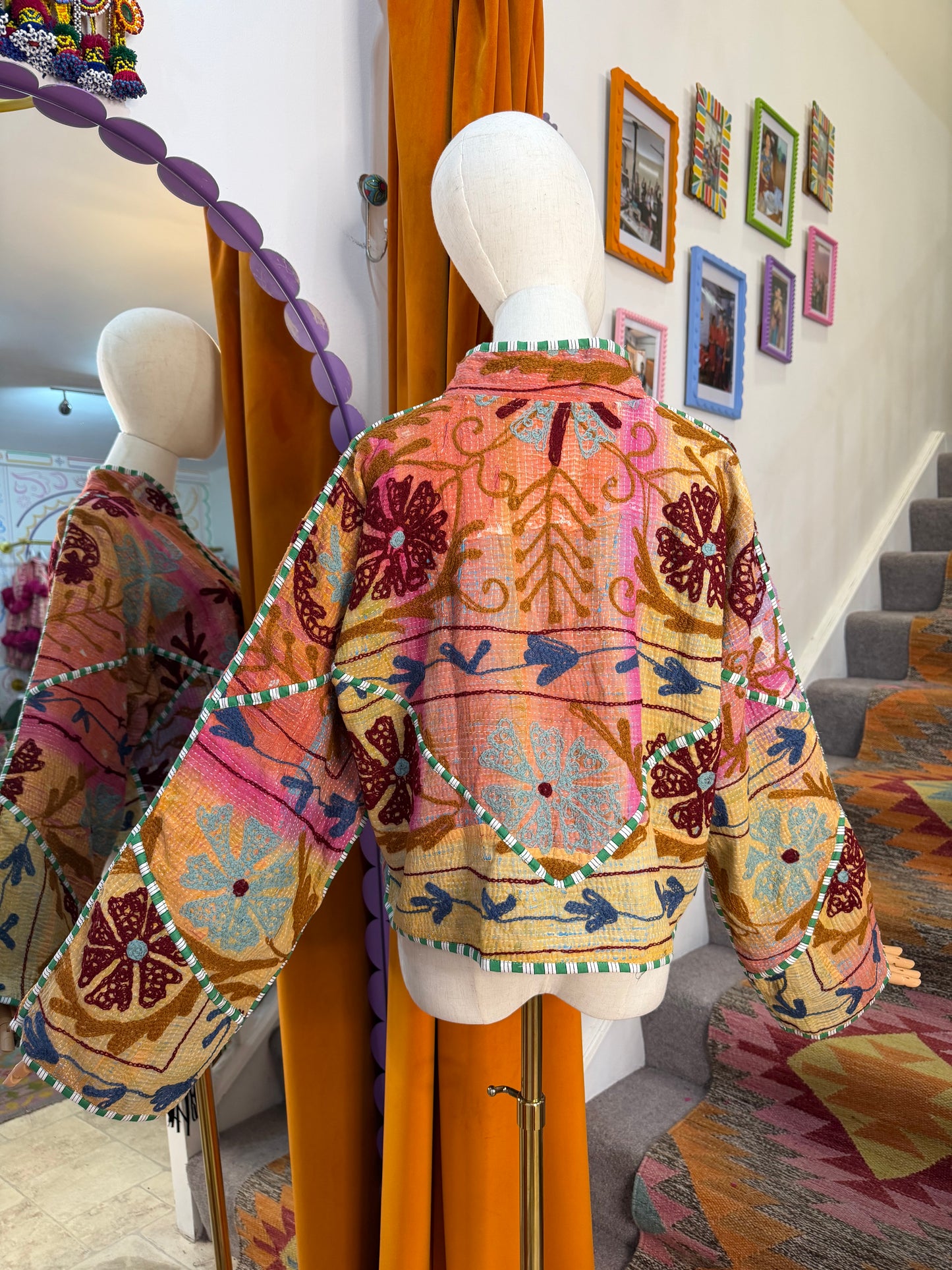 Blanket Kantha Jacket