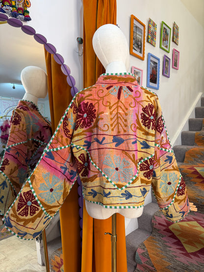 Blanket Kantha Jacket