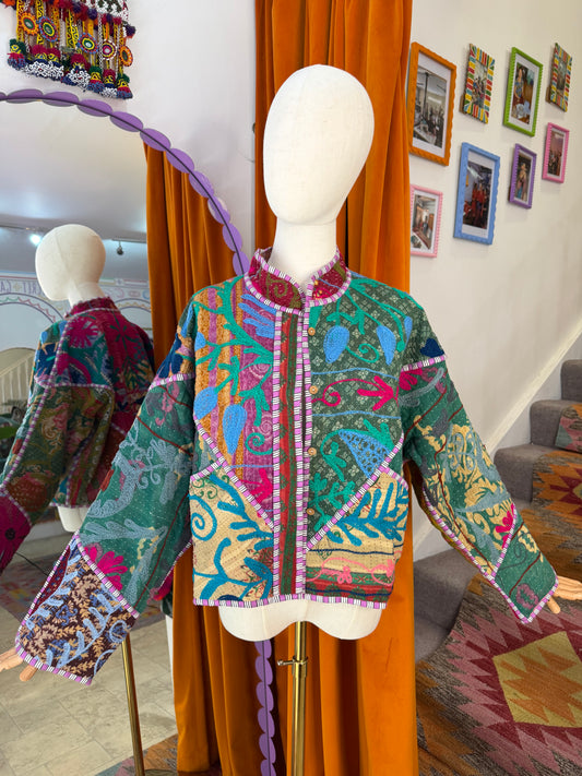 Blanket Kantha Jacket - 5