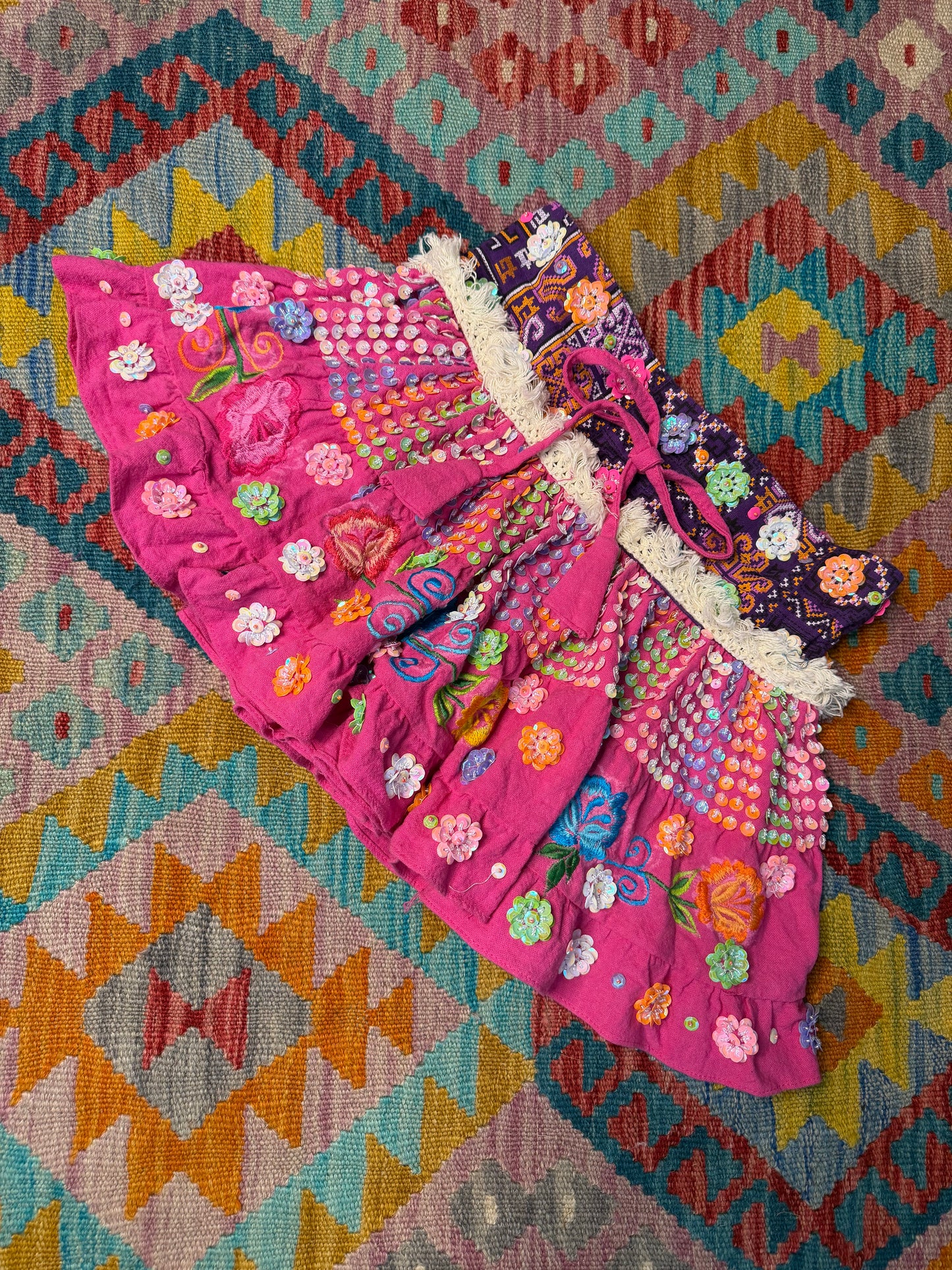 Gypsy Soul Mini Pink Skirts