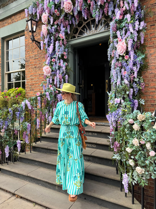 Azura Floral Maxi Skirt