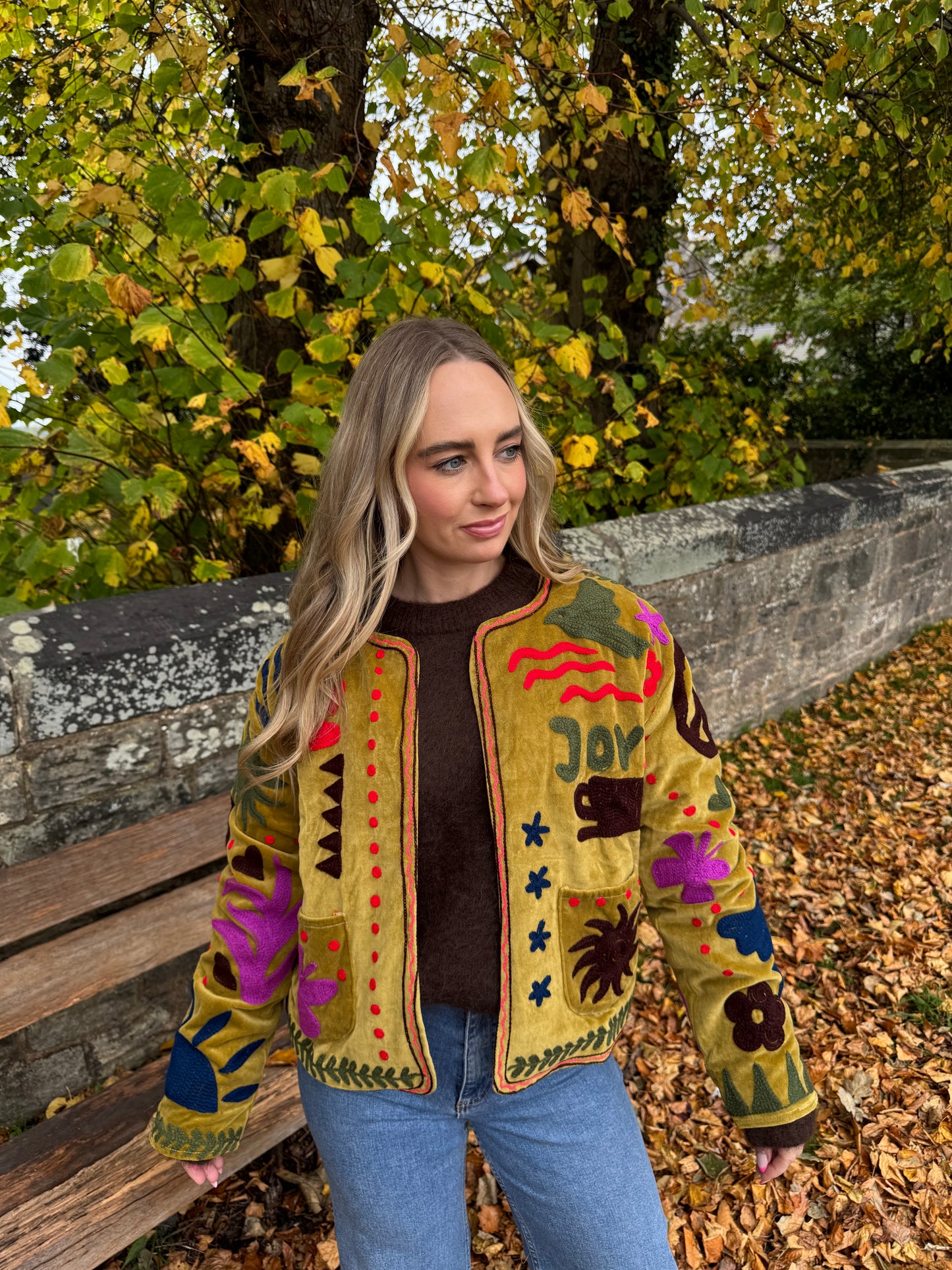 Joy Velvet Duster Jacket - 10