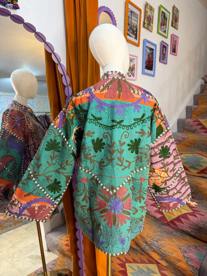 Blanket Kantha Jacket - 2