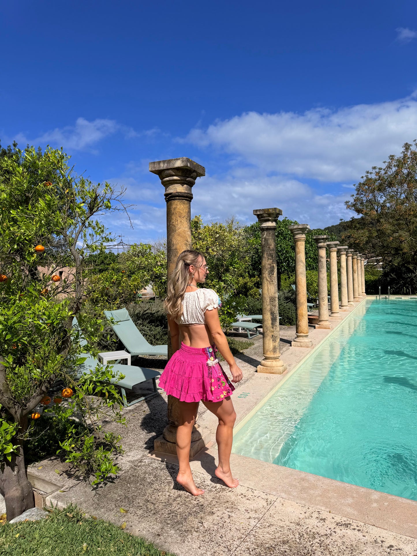 Gypsy Soul Mini Pink Skirts