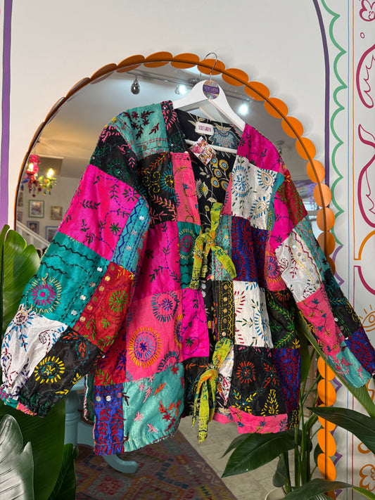 Phulkari Cardigan - 1