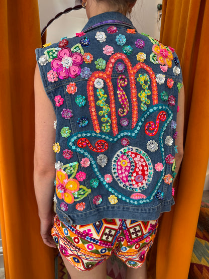 Gypsy Soul Denim Gilet - 2