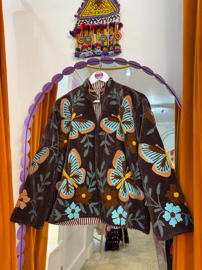 Velvet Butterfly Jacket