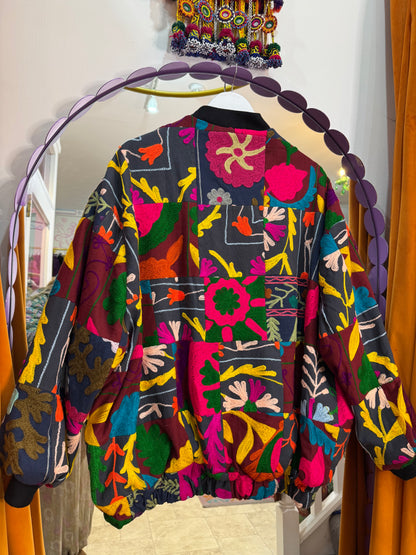 Suzani Oversized Bomber