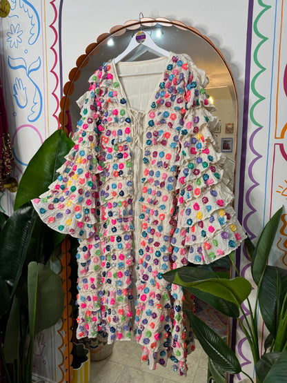Gypsy Soul Maxi Ruffle Jacket