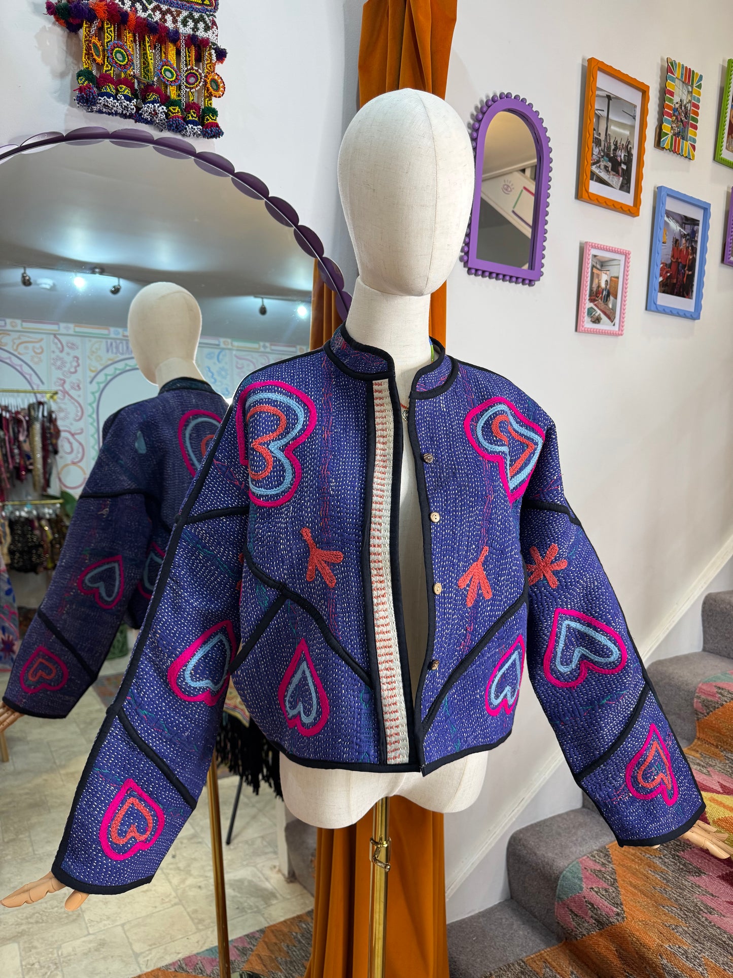 Embroidered Kantha Jacket