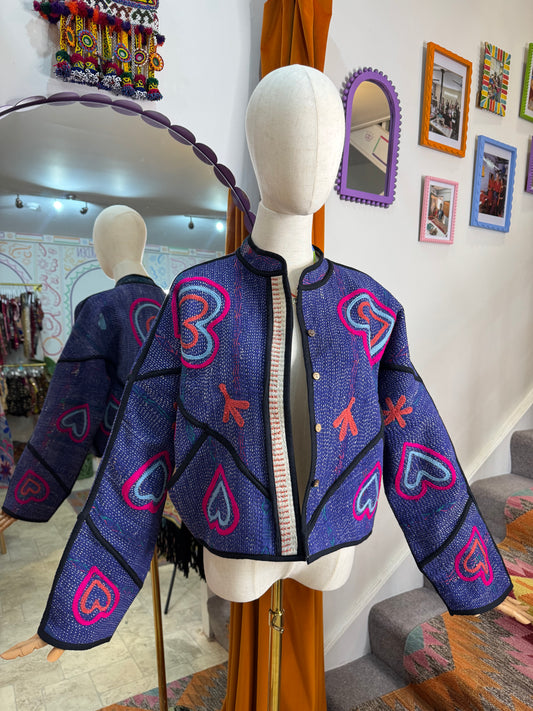 Embroidered Kantha Jacket