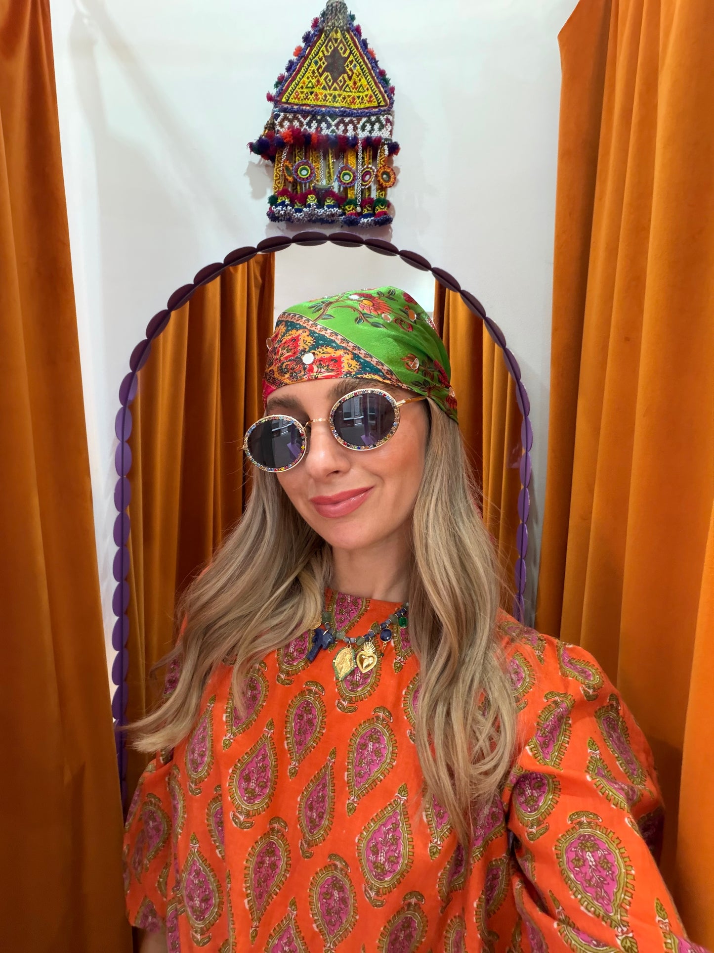 Medina Mirror Bandana Headscarf