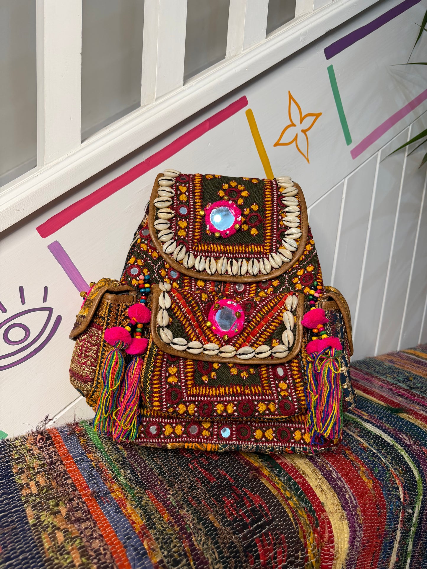 Mini Boho Backpack