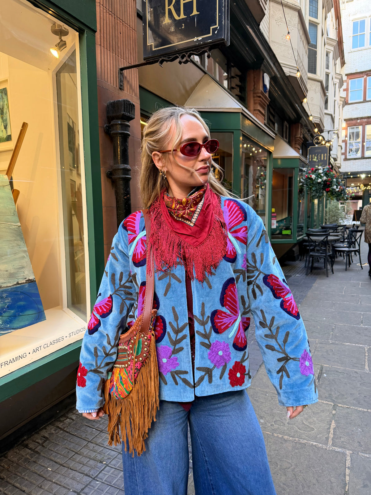 Velvet Butterfly Jacket