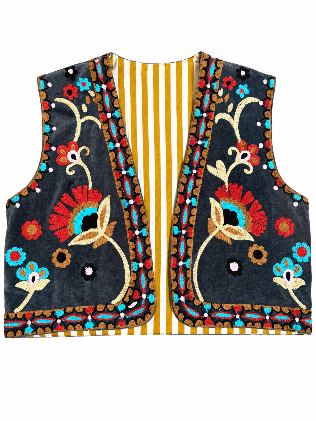 Velvet Flower Waistcoat