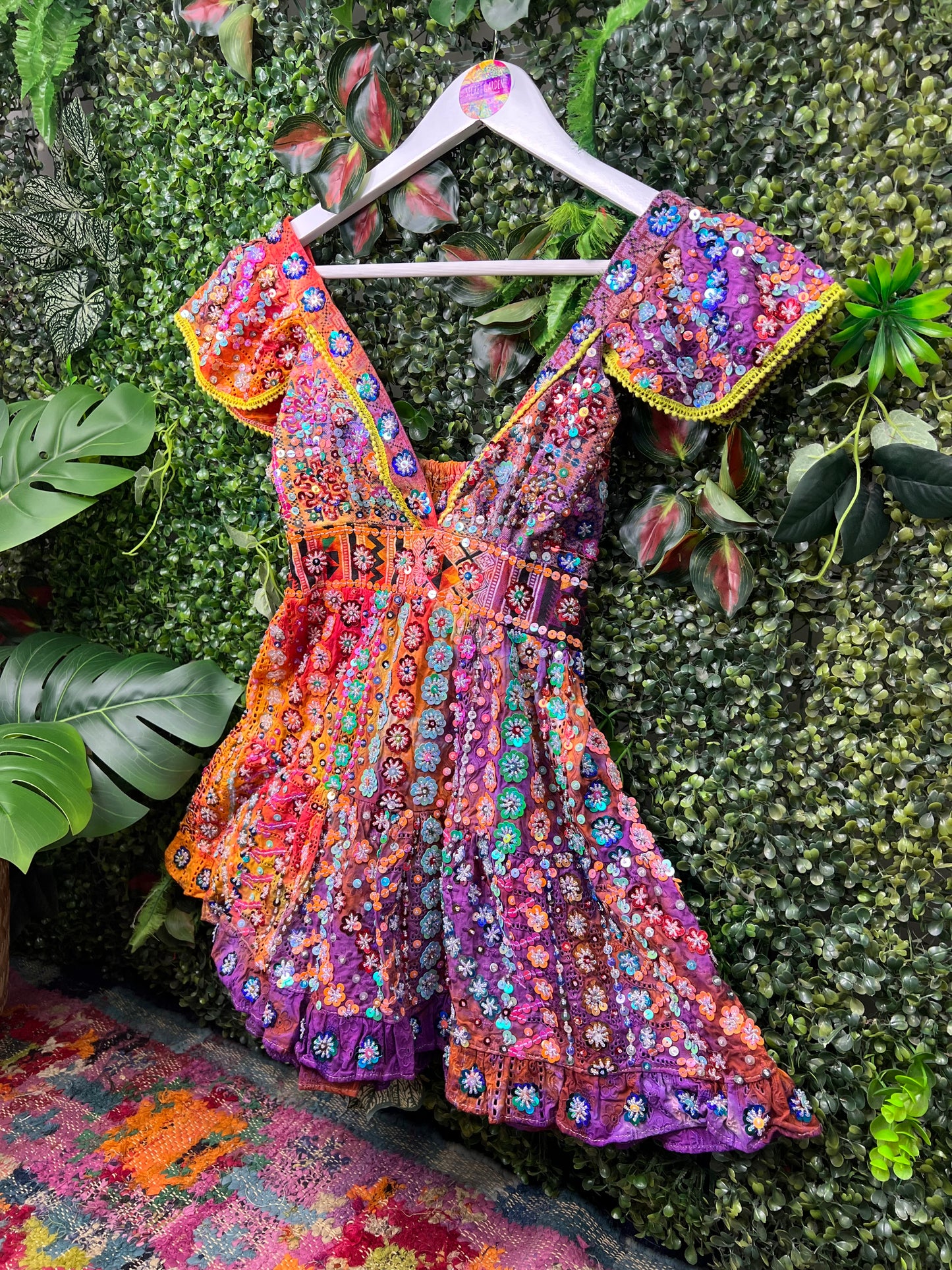 Gypsy Soul Tie Dye Broderie Anglaise Top - 6