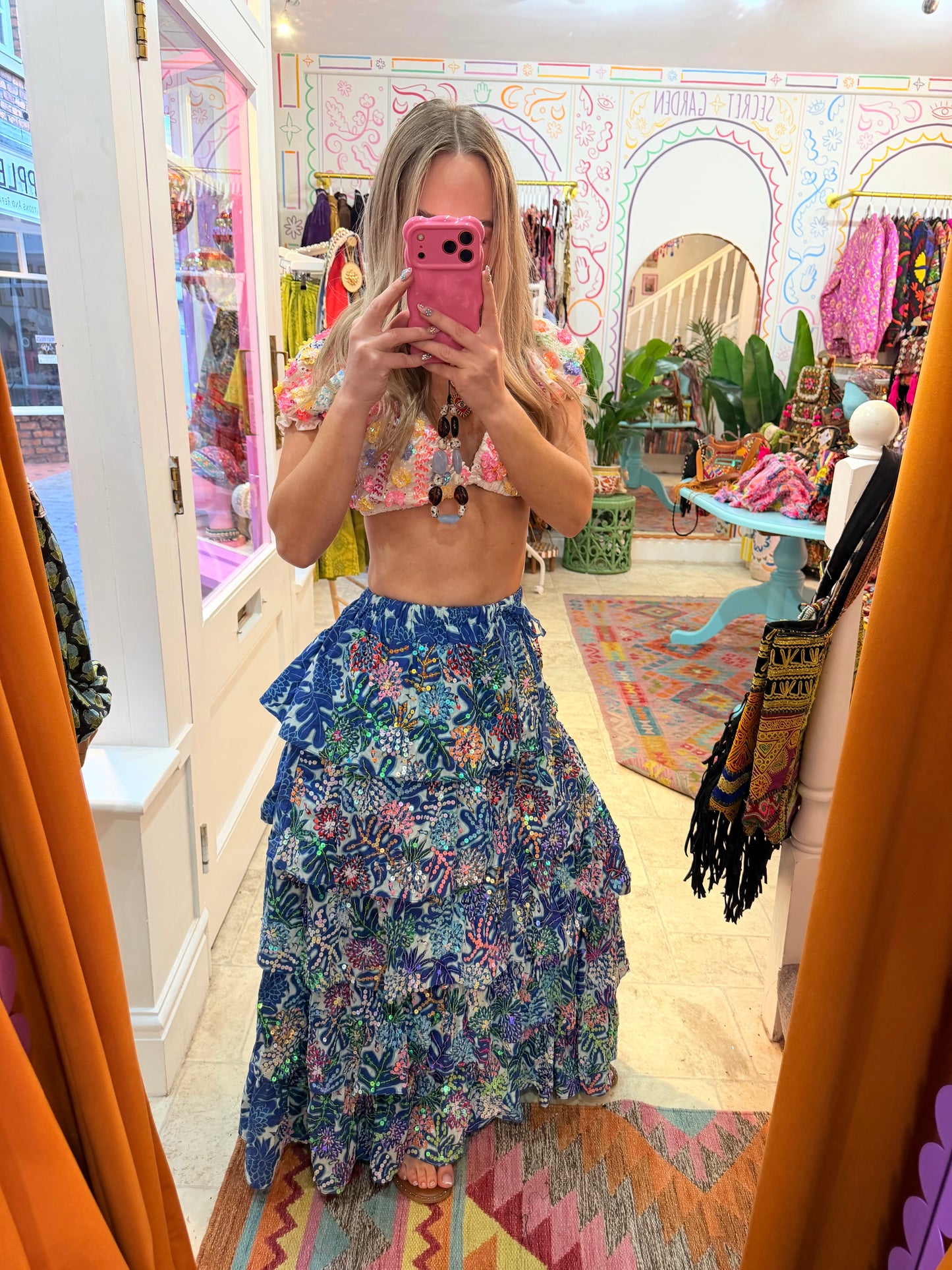 Gypsy Soul Ruffle Skirt