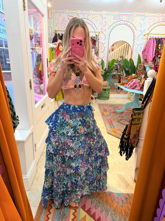 Gypsy Soul Ruffle Skirt