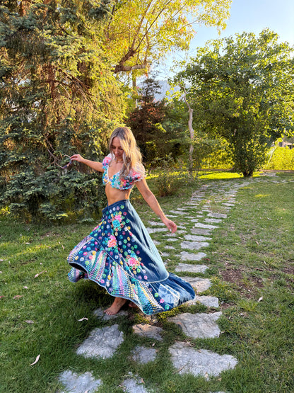 Gypsy Soul Fairy Midi Skirt