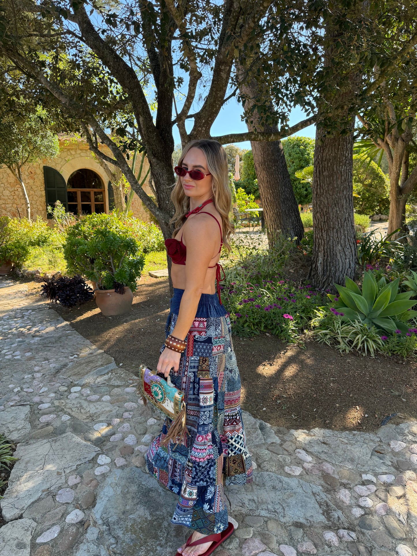 Patchwork Ibiza Skirt