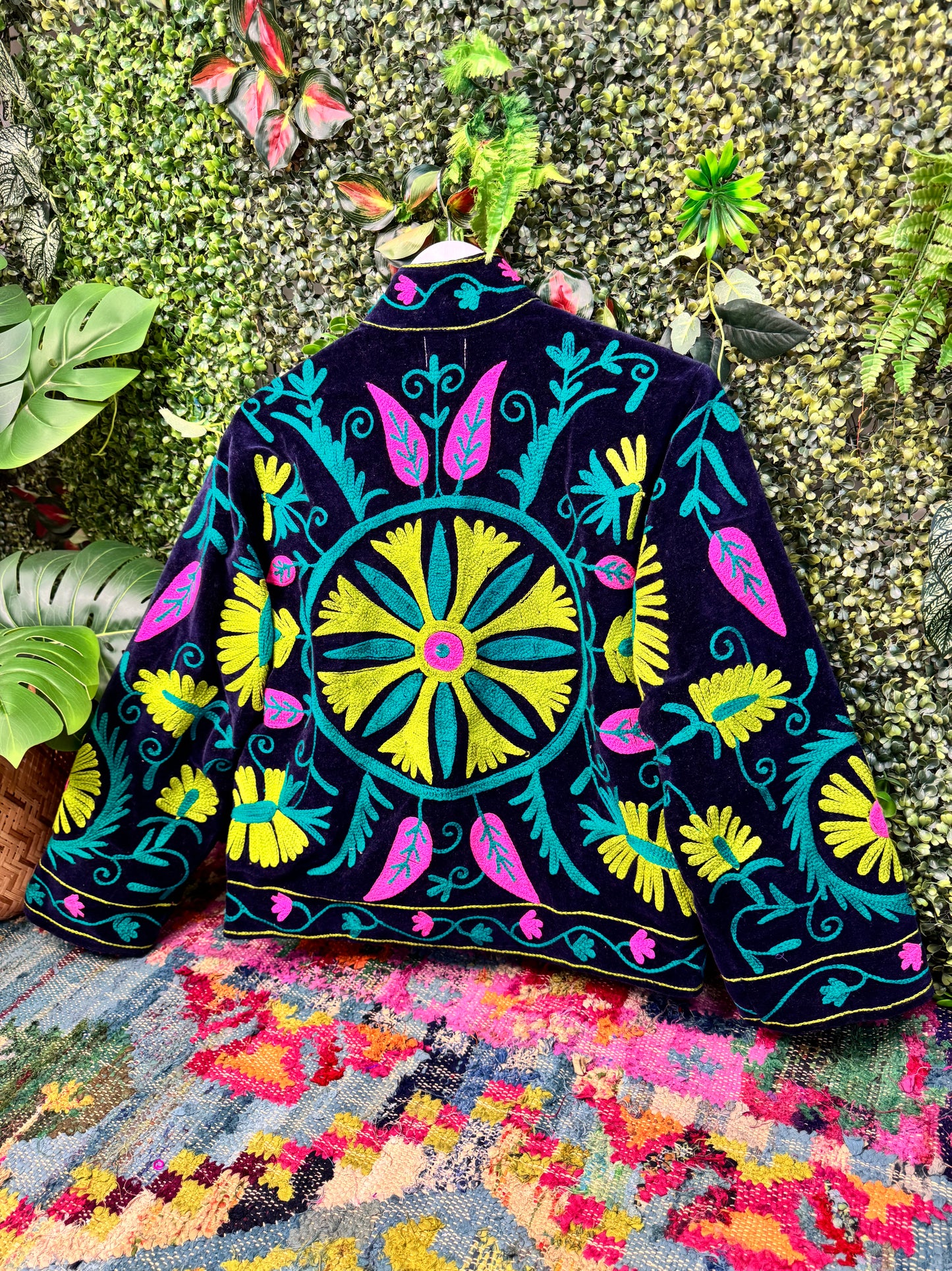 Velvet Suzani Kimono Jacket