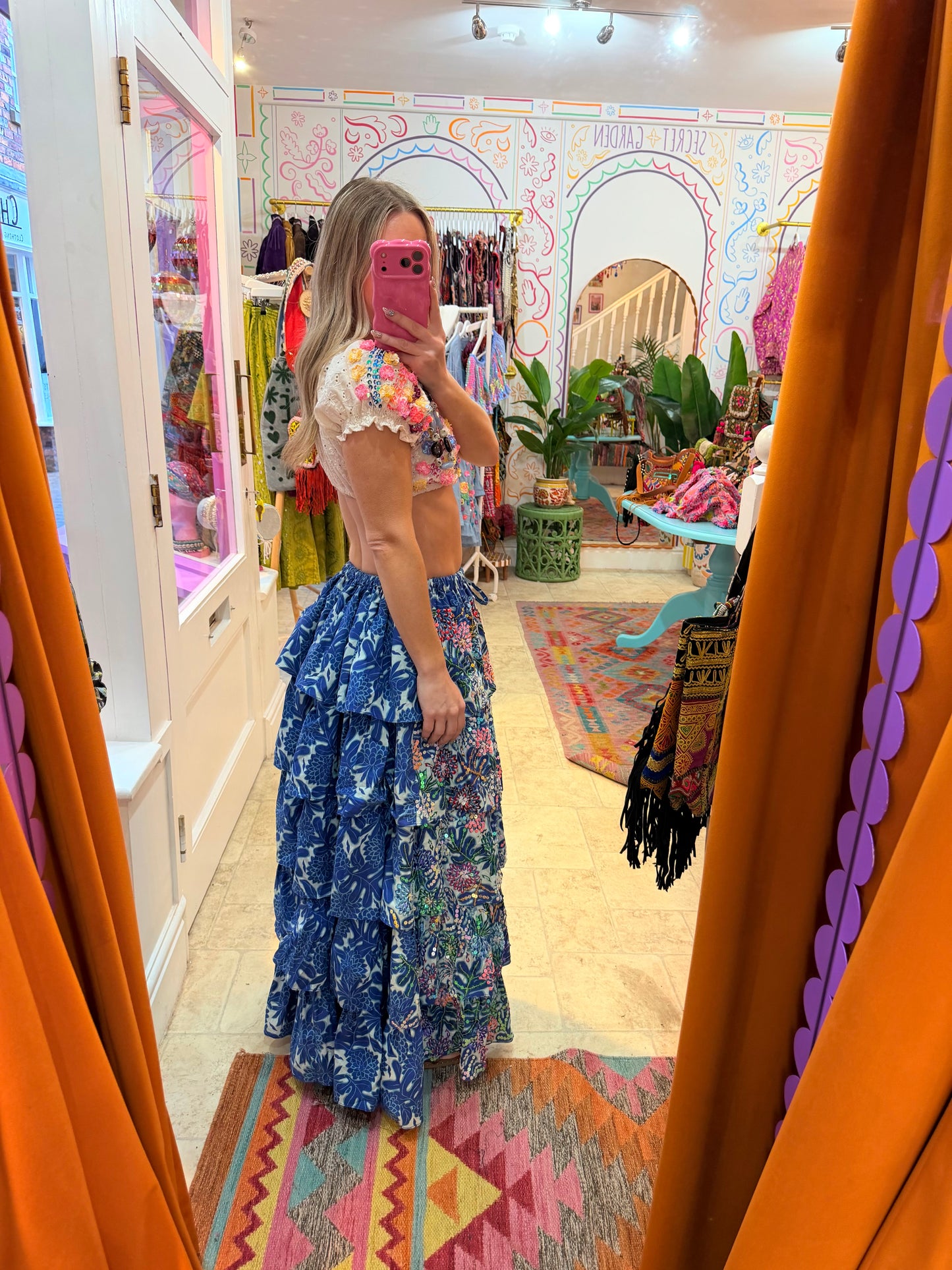 Gypsy Soul Ruffle Skirt