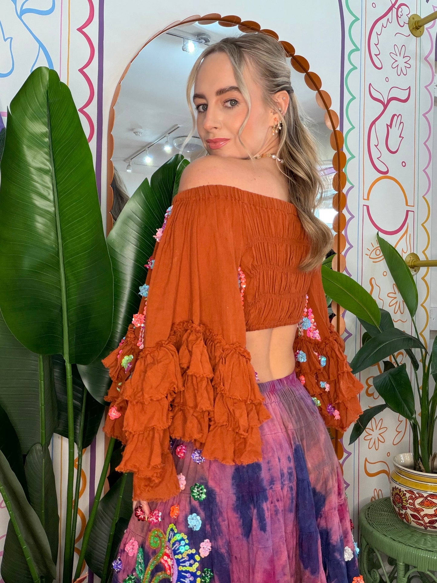 Gypsy Soul Bardot Top