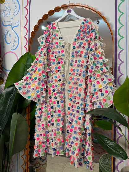 Gypsy Soul Maxi Ruffle Jacket