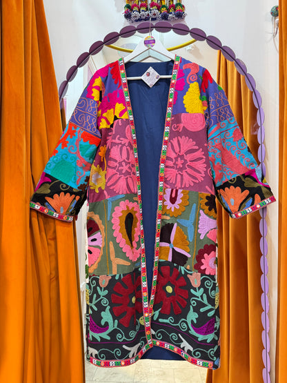 Suzani Kimono Long Jacket