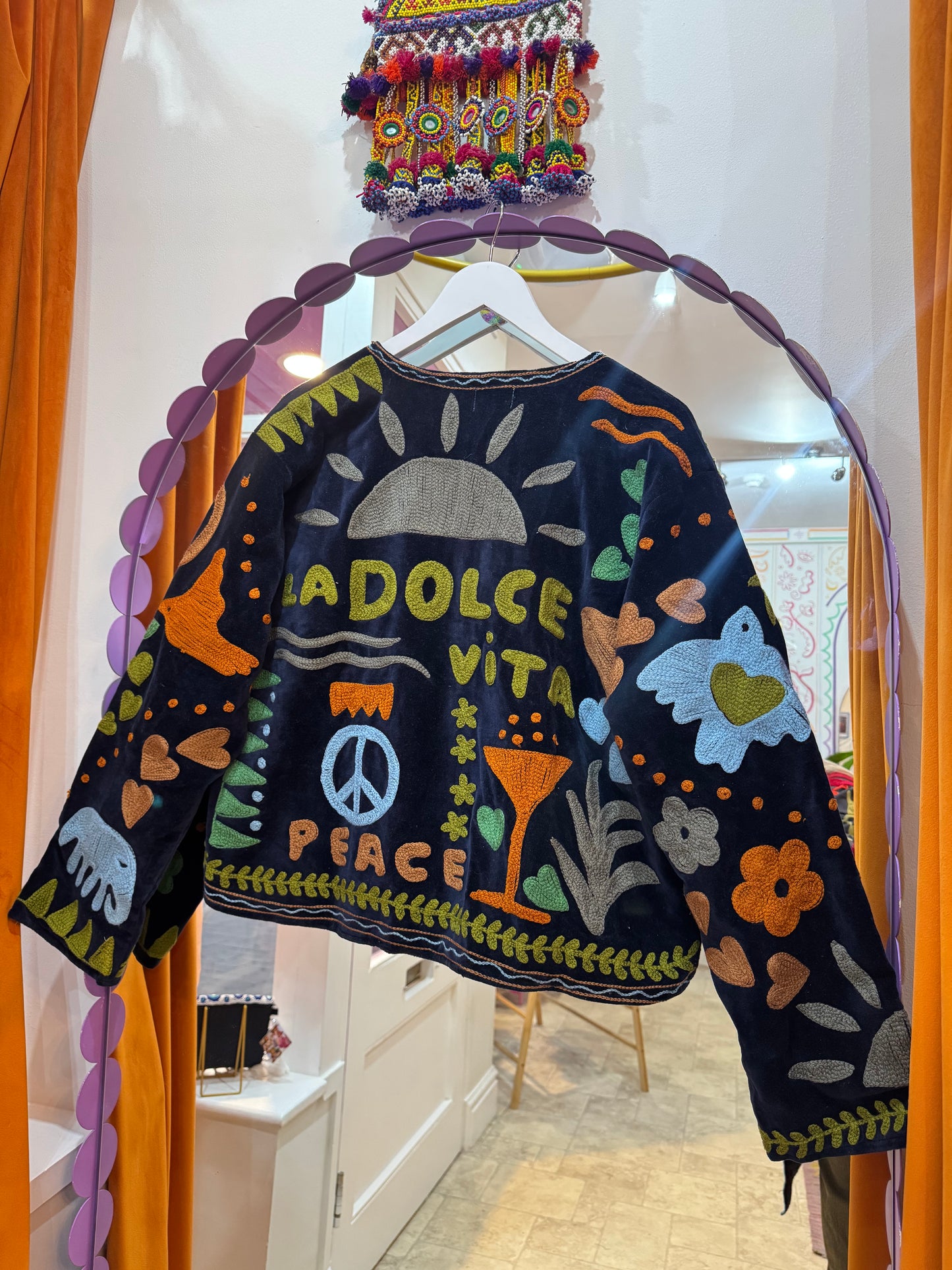 Joy Velvet Duster Jacket - 9
