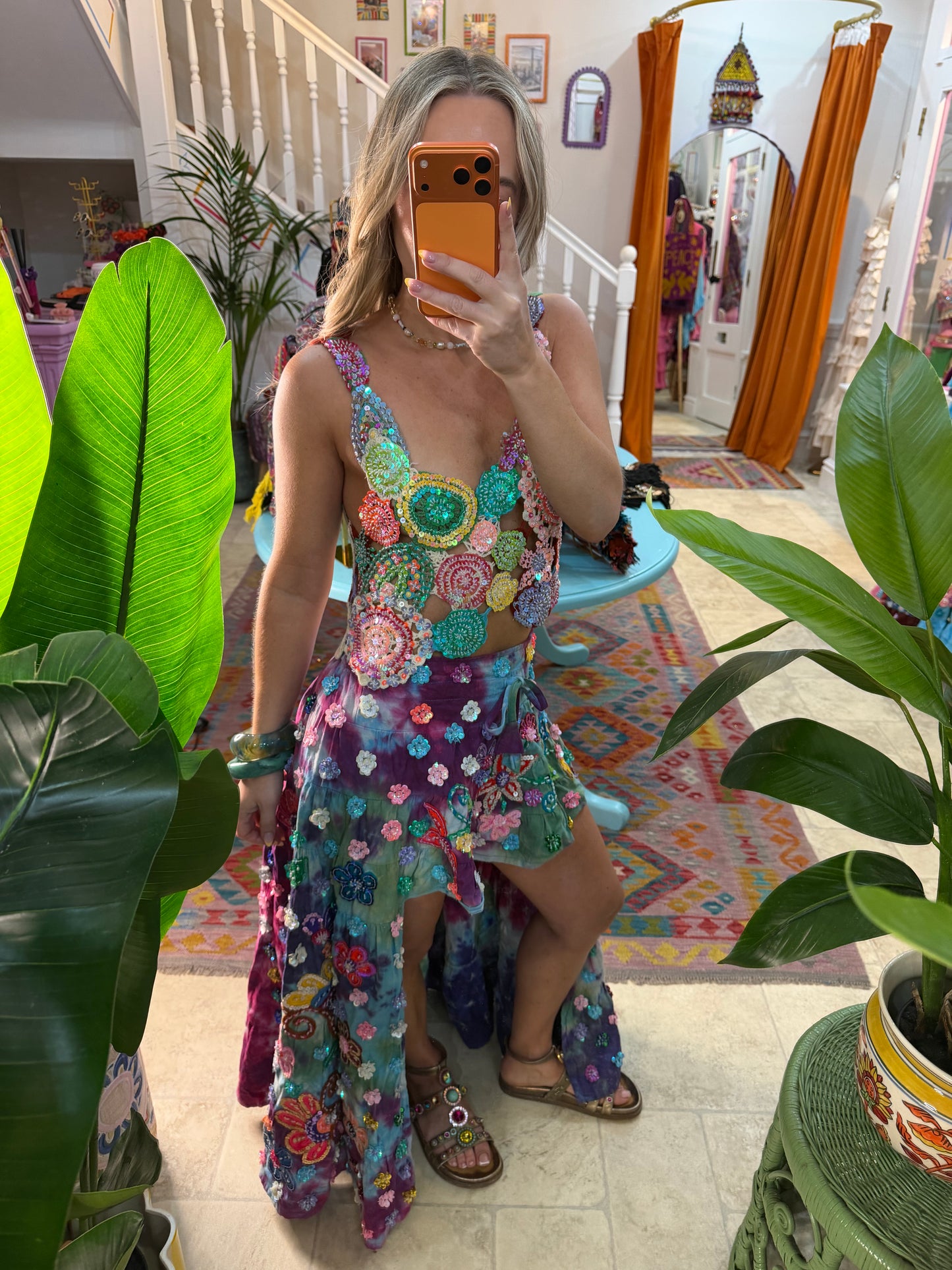 Gypsy Soul Ibiza Tie Dye Skirt