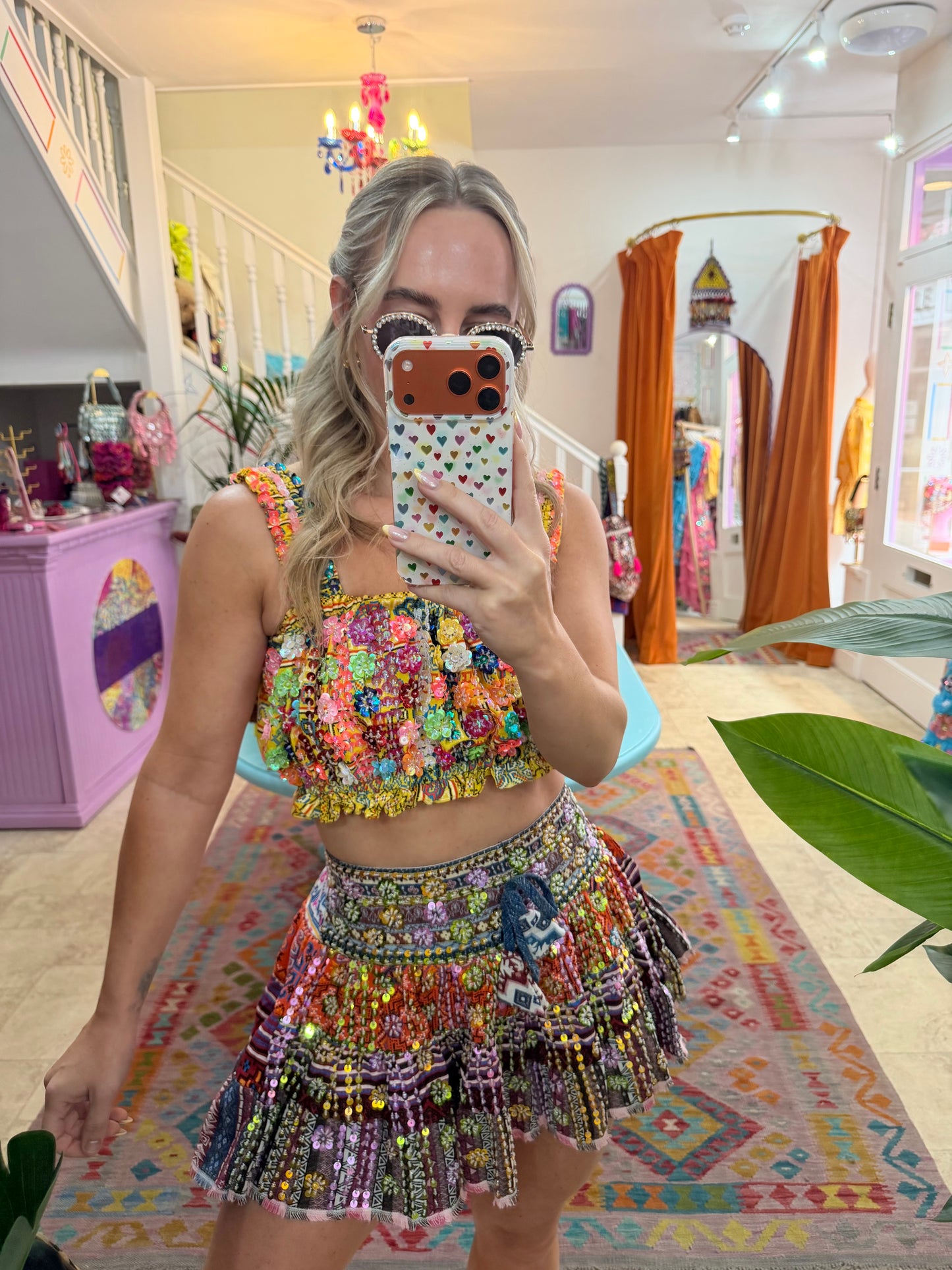 Gypsy Soul Mini Patchwork Skirts