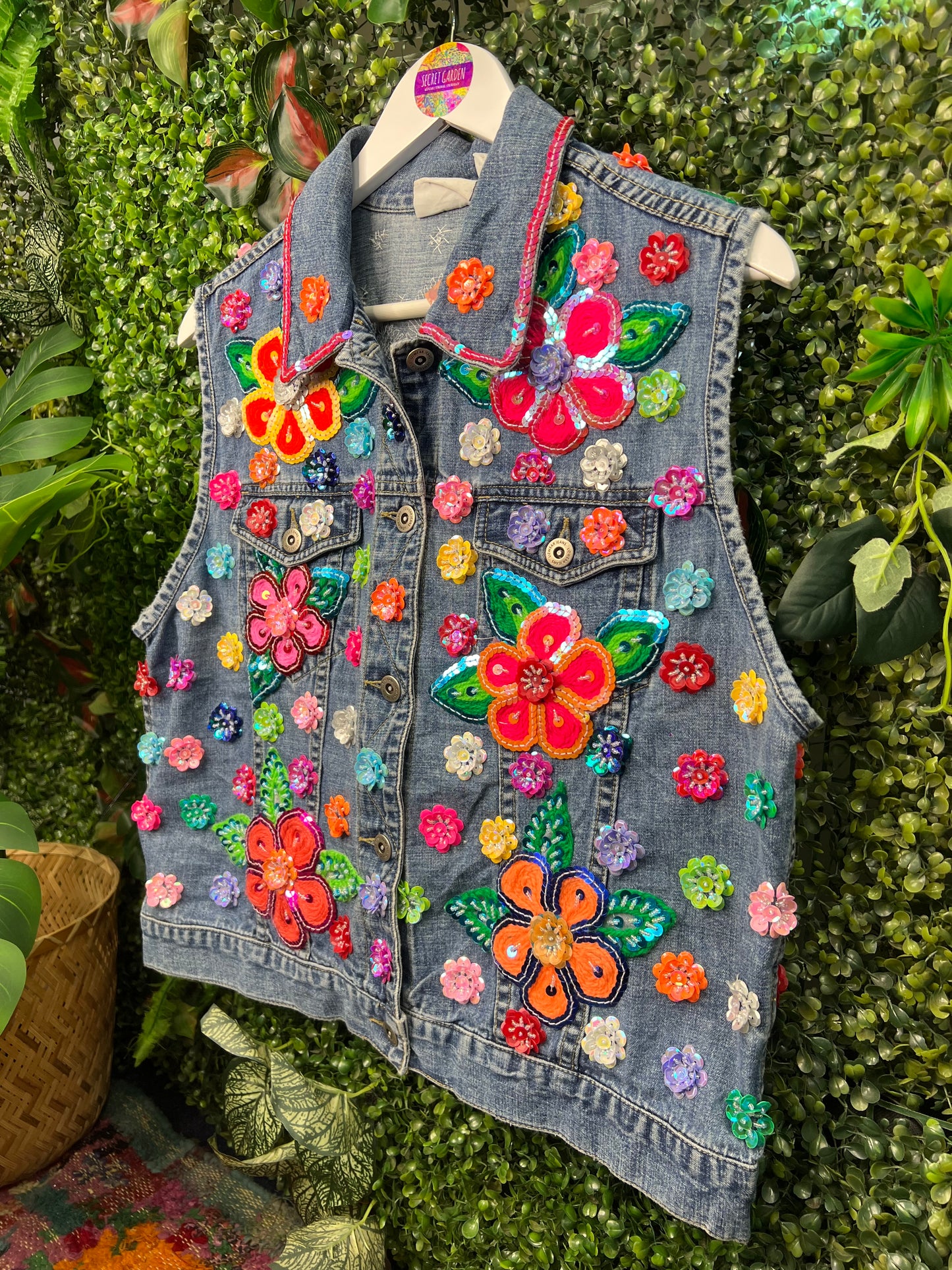Gypsy Soul Denim Gilet - 1