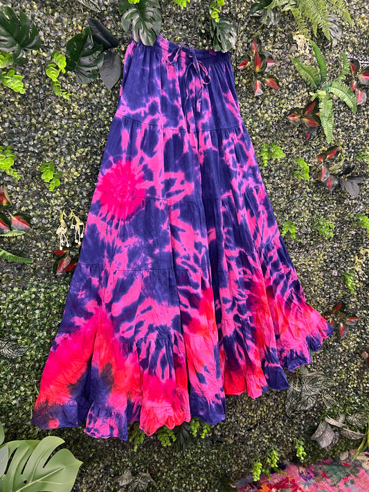 Tie Dye Ibiza Skirts - 47
