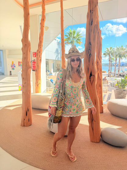 Crochet Sequin Beach Top