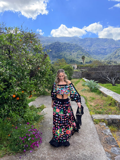 Gypsy Soul Ibiza Black Skirt
