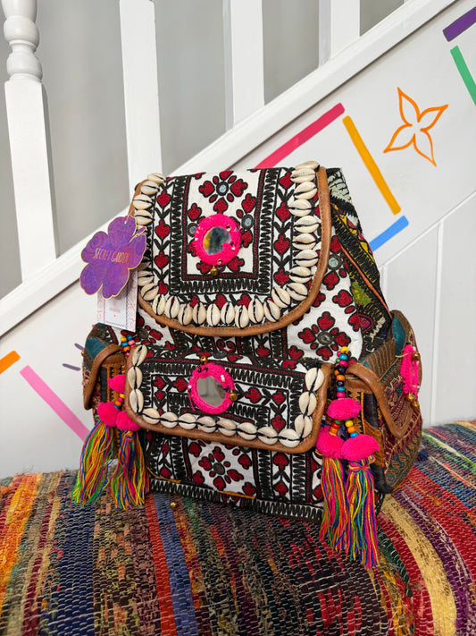 Mini Boho Backpack