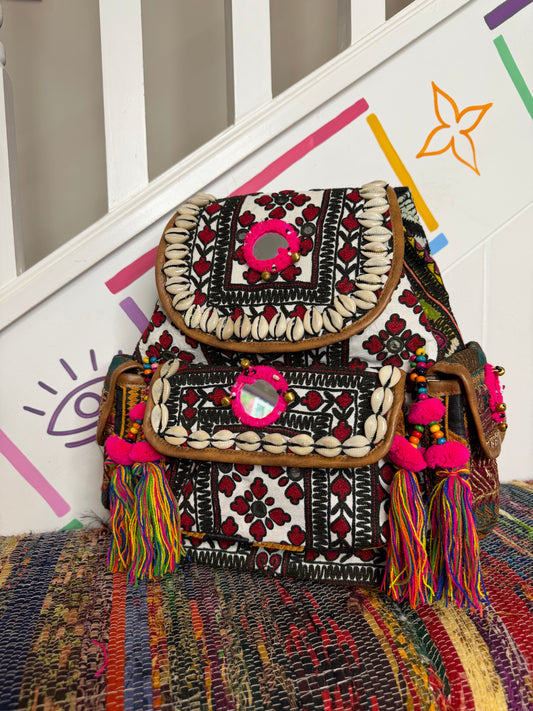 Mini Boho Backpack