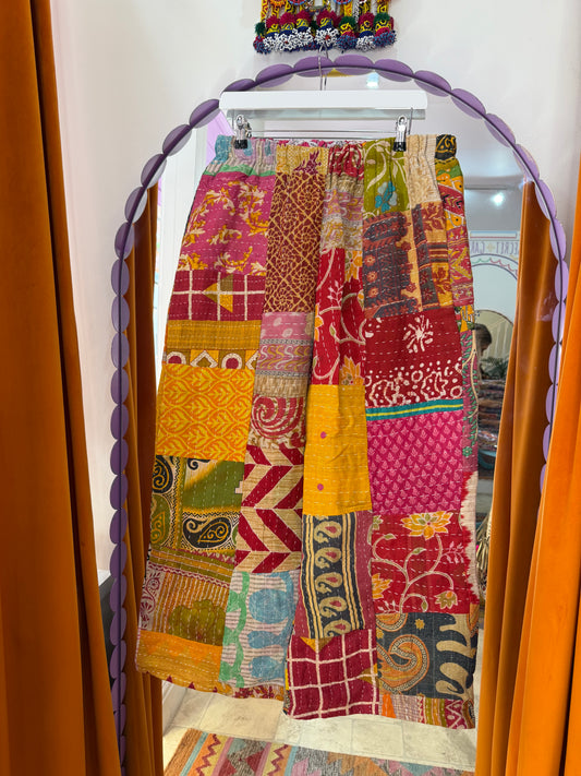 Blanket Kantha Trousers - 12 - UK 16