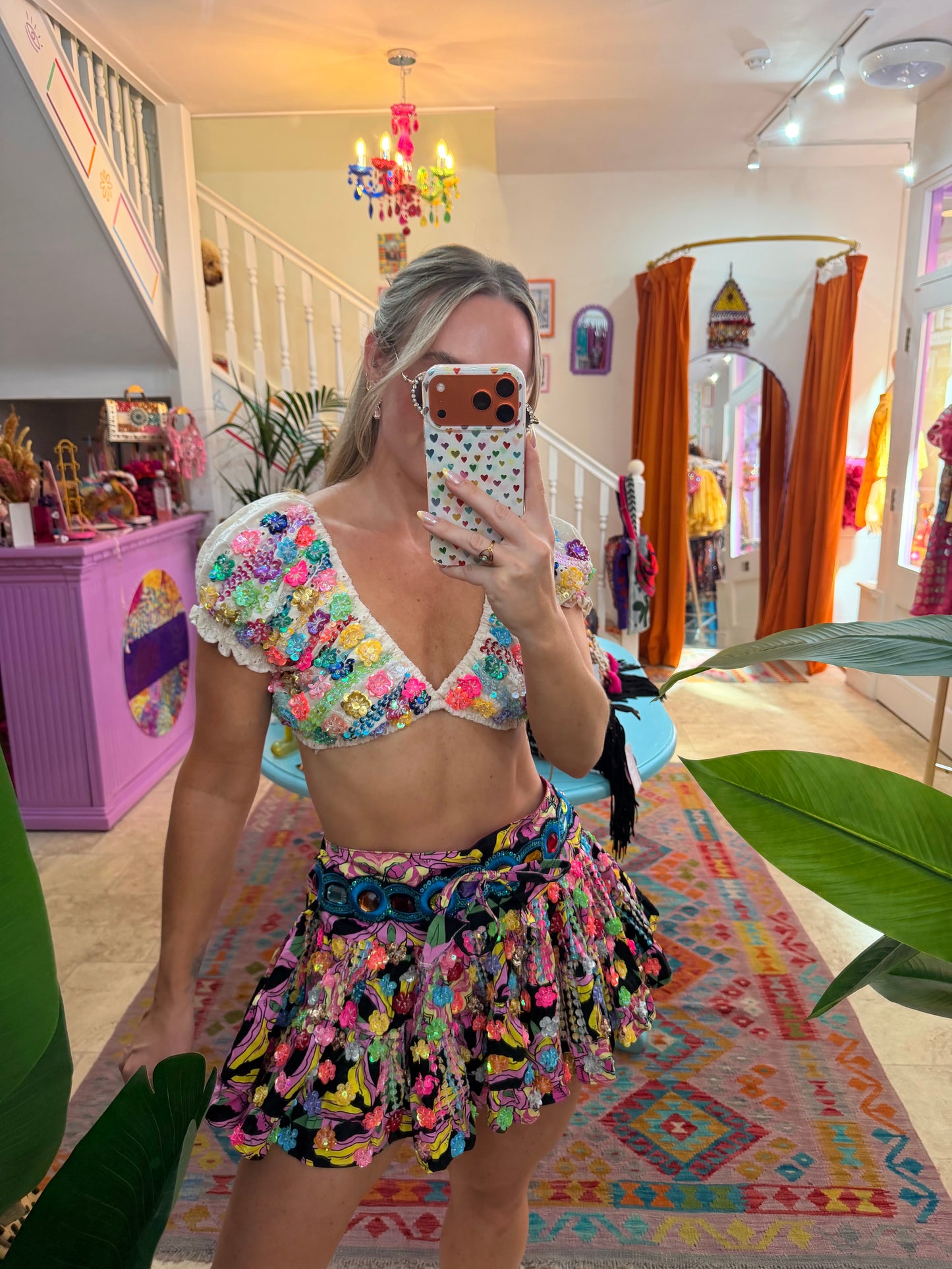 Gypsy Soul Mini Jewel Skirt