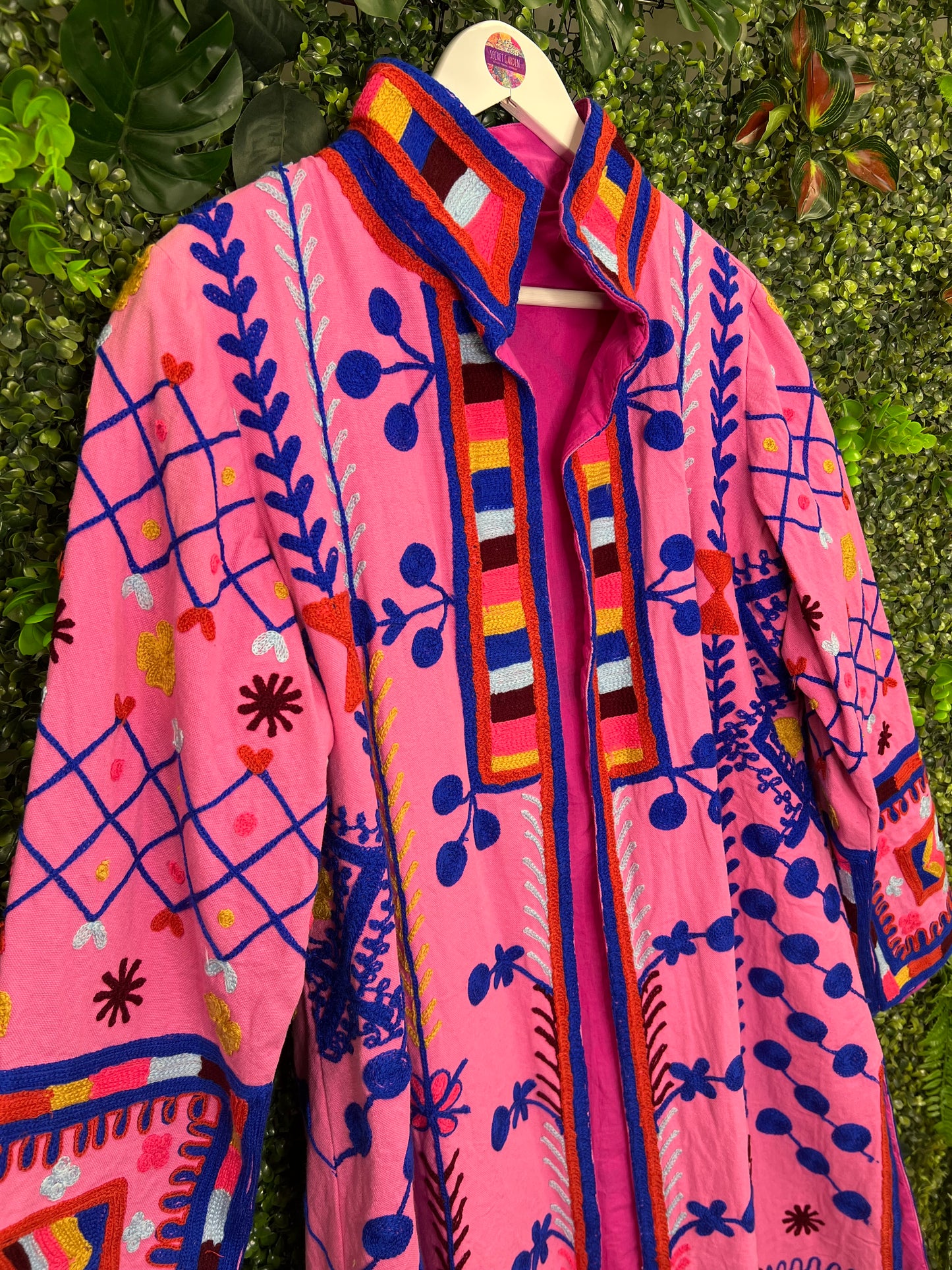Pink Duster Jacket