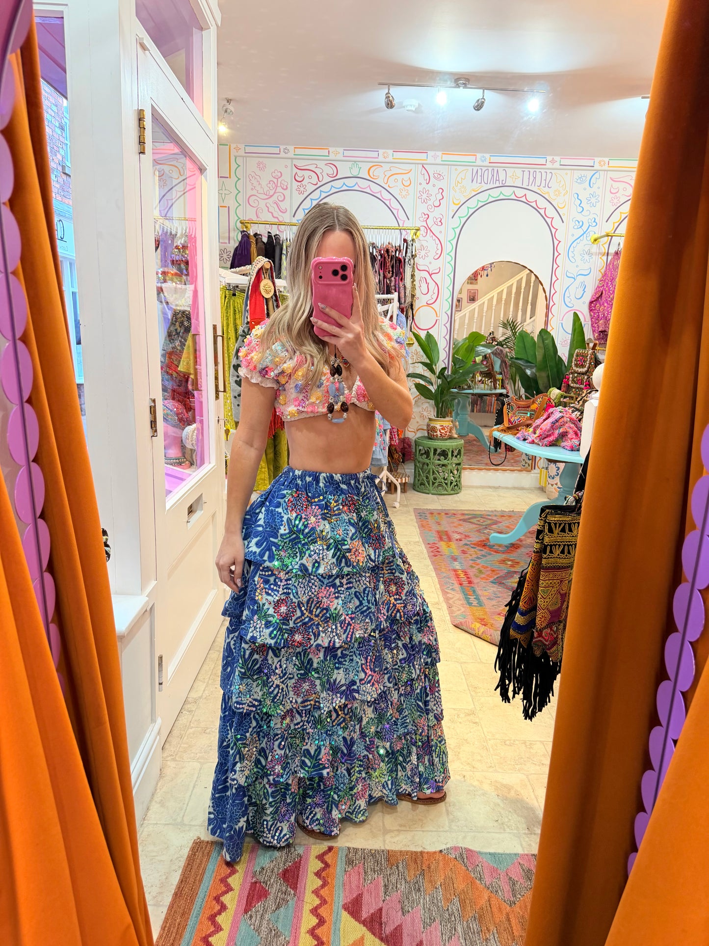 Gypsy Soul Ruffle Skirt