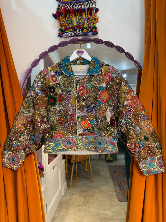 Vintage Bloom Jacket - UK 10-12