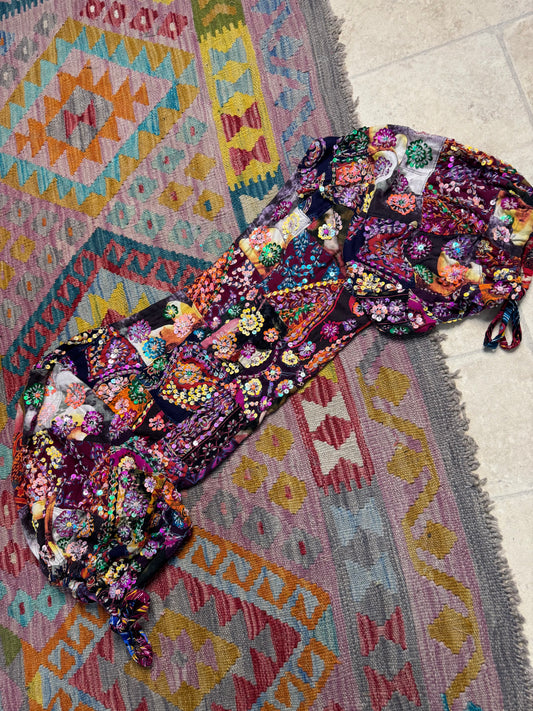 Gypsy Soul Patchwork Bolero Jacket - 4