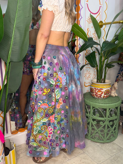 Gypsy Soul Ibiza Tie Dye Skirt