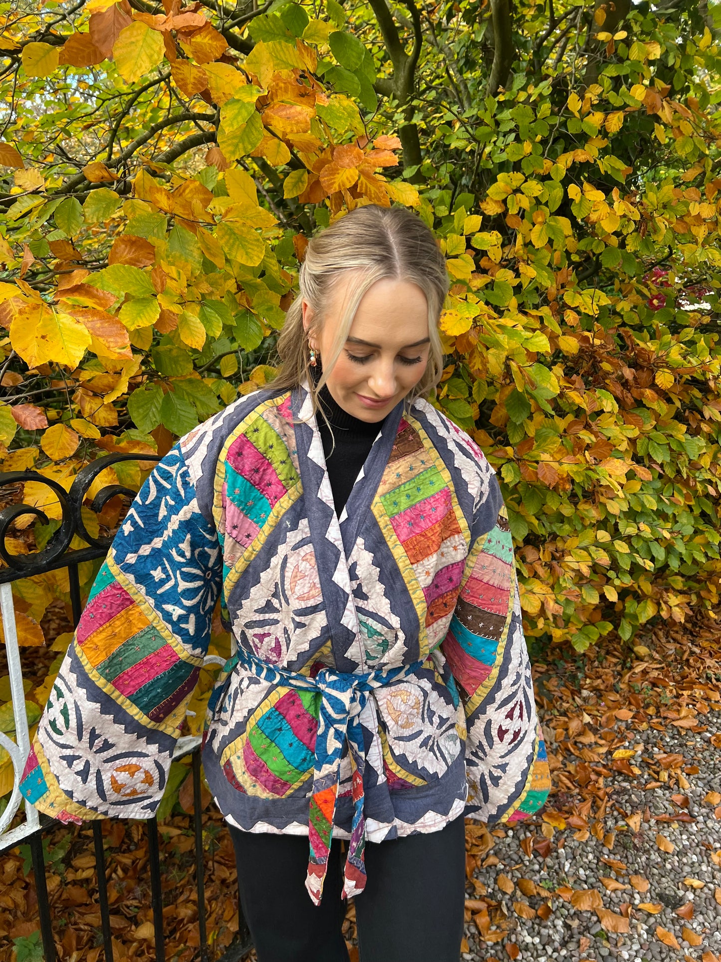 Kantha Tie Jacket