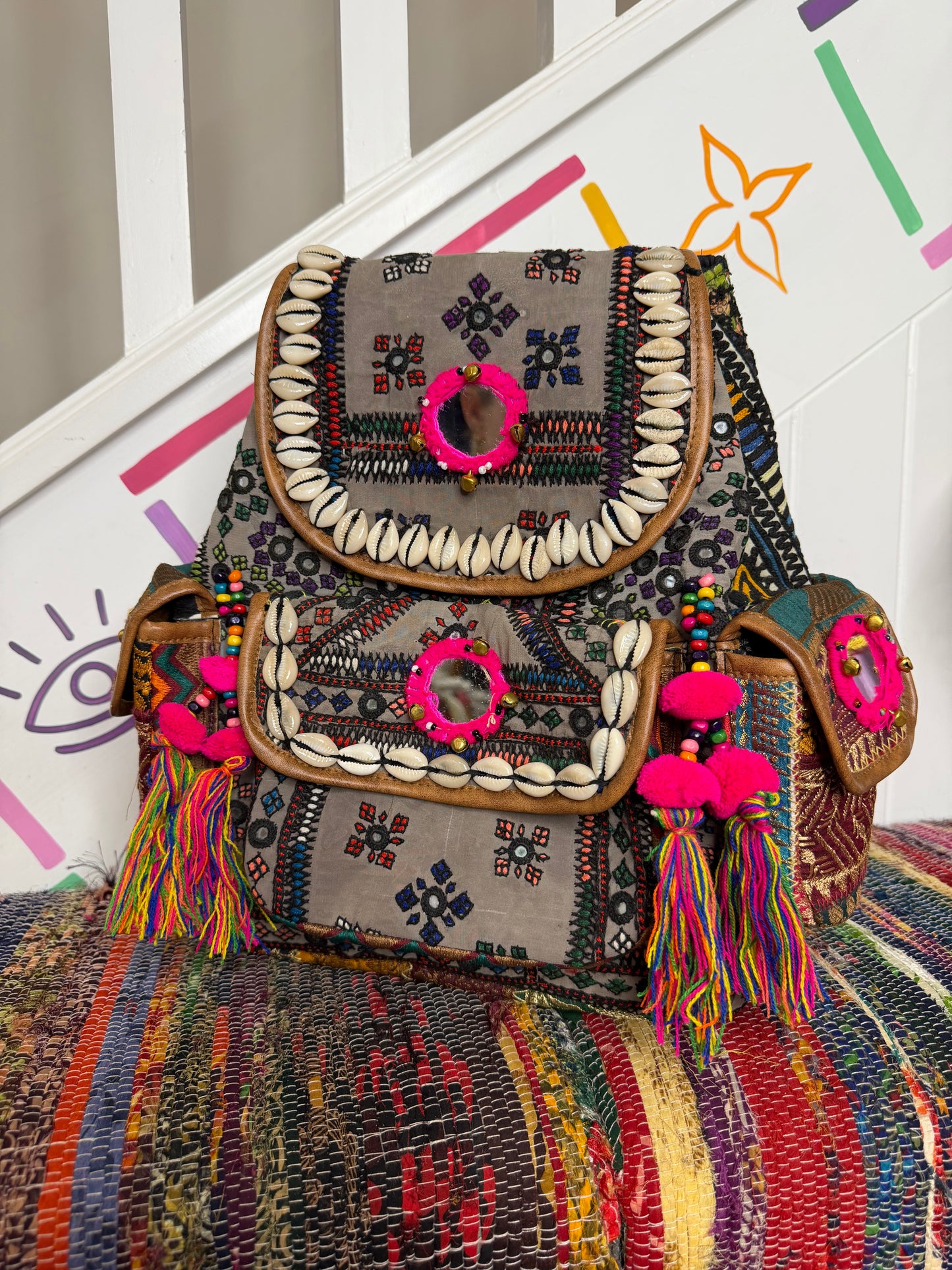 Mini Boho Backpack