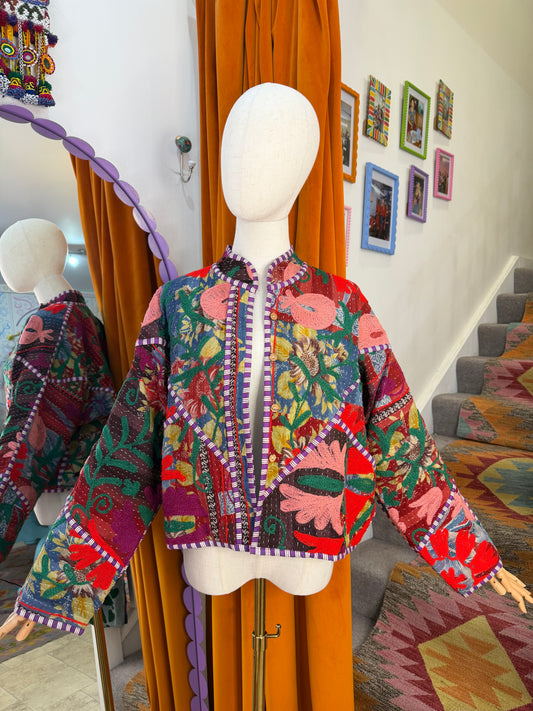 Blanket Kantha Jacket - 1