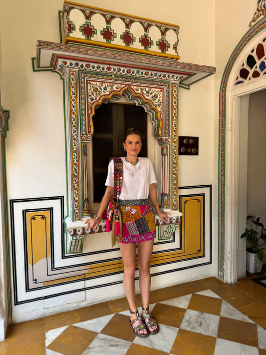 Vintage Embellished Skirt