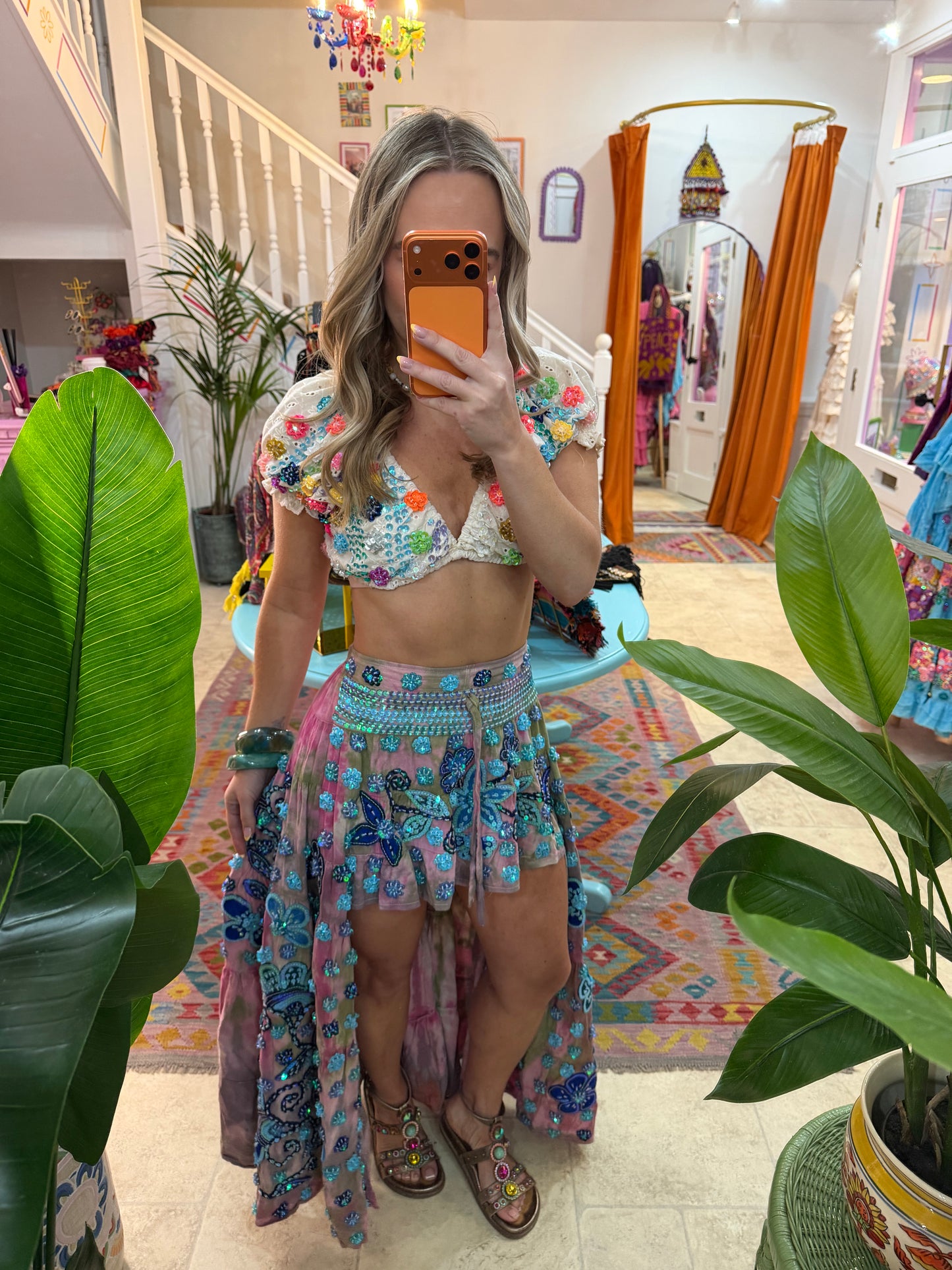 Gypsy Soul Ibiza Tie Dye Skirt